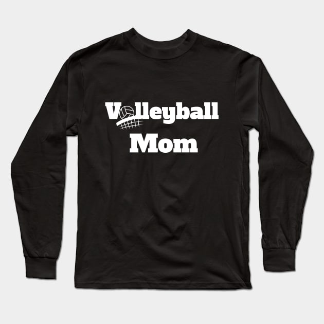 Volleyball Mom Long Sleeve T-Shirt by maro_00